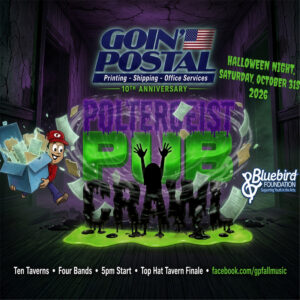 Goin Postal Poltergeist Pub Crawl